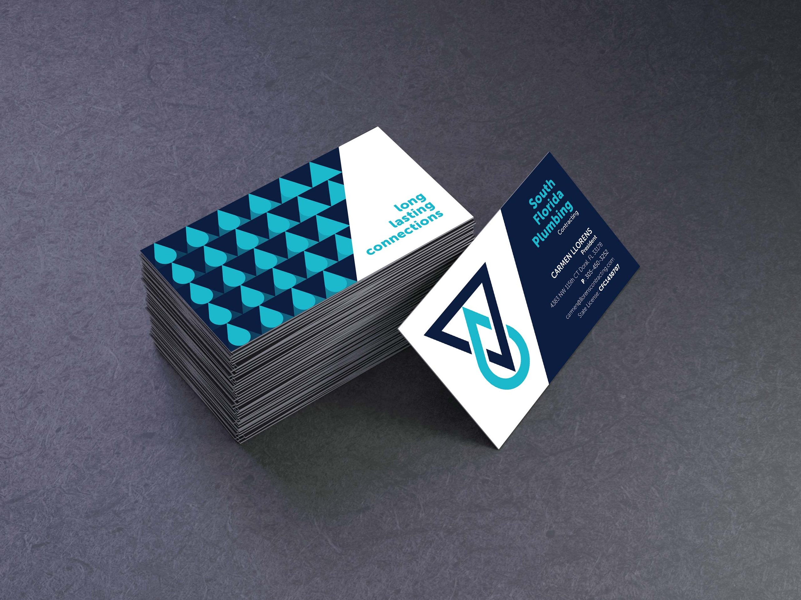 Branded business cards